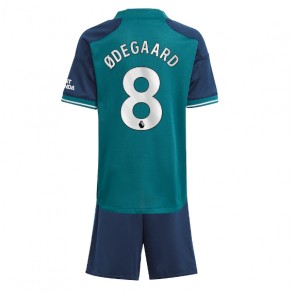 Arsenal Martin Odegaard #8 Replica Third Stadium Kit for Kids 2023-24 Short Sleeve (+ pants)